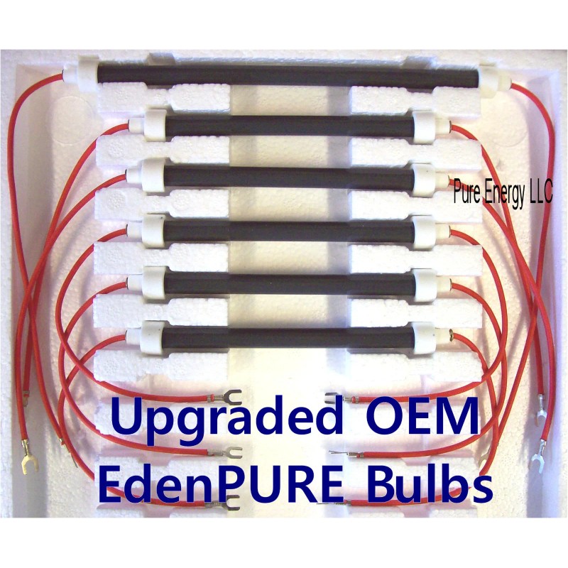 EdenPURE NEW EdenPURE Bulbs - Set of 6 OEM GEN3