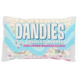 Dandies Air Puffed Mini Marshmallows Classic Vanilla 10 oz
