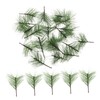 ULTECHNOVO 60pcs Faux Pine Branches Realistic Pine Needles for Christmas