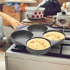 WEGREAT 4 Hole Fried Egg Pan Induction Pancake Pan: Pancake