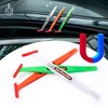 FOSHIO Wrap Stick Magnet Micro Mini Squeegee with Wrap Slip