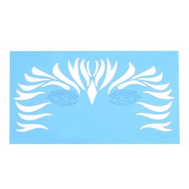 7 Patterns/Set Face Paint Stencils Reusable, Body Painting Template Facial Makeup Design Tools, Face Painting Supplies