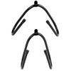 QWORK® Skateboard Hanger, Skateboard Wall Mount, 4 Pack, For Snowboards,