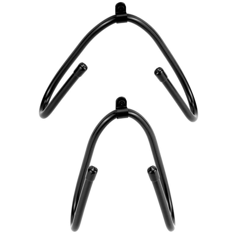 QWORK® Skateboard Hanger, Skateboard Wall Mount, 4 Pack, For Snowboards,