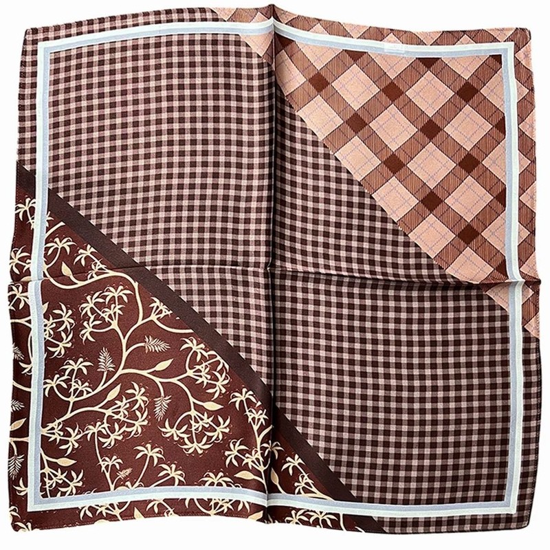 Mulberry Silk Scarf – Silk Square Scarf Women, Silk Headband