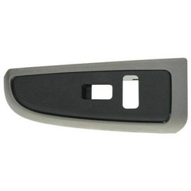 Parts N Go 2003-2007 Silverado Sierra Door Window Switch Bezel Dark Gray Panel Trim Right Side - 89045121