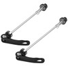 Amexo Set of 2 Bicycle Quick Release, 115 mm Front