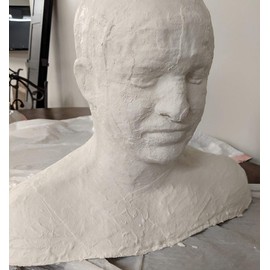 Plaster Cloth Gauze Bandages Rolls for Art Project, Belly Cast, Mask Making, Sculptures, Body Casts, Craft Projects, Scenery Construction - Each Roll 4 inch x 15 feet (8 Pack)