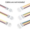PENGLIN 460PCS JST PH 2.0mm Connector kit,2/3/4/5/6 Pin Housing Adapter,PH
