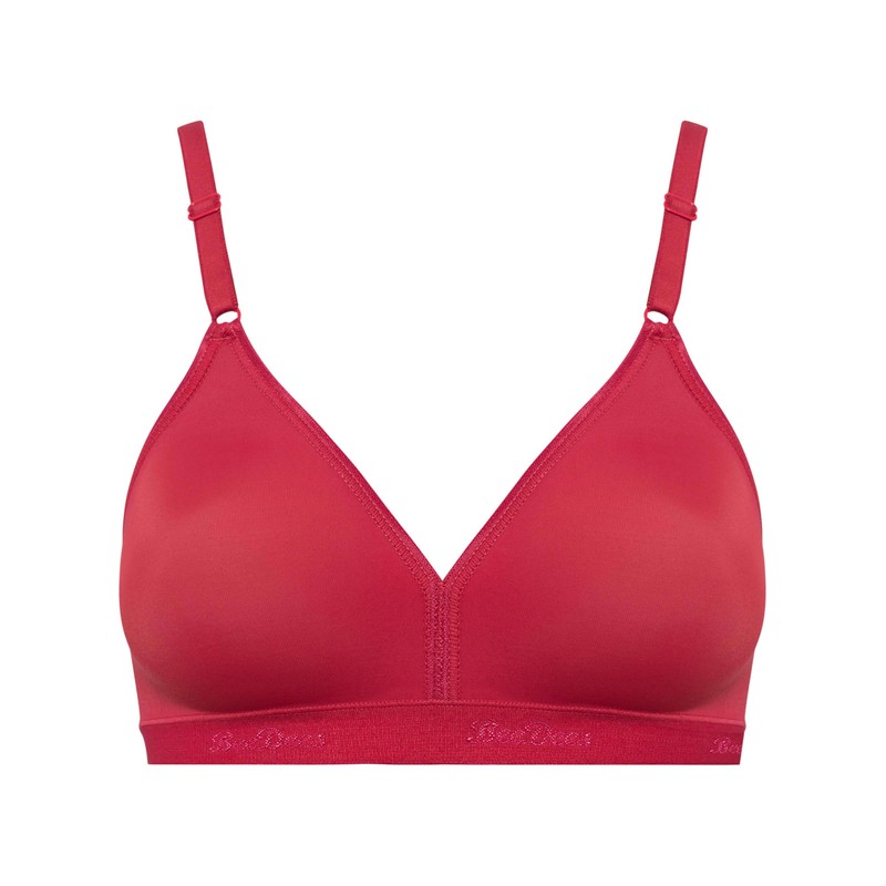 BeeDees Microfun N Women's Soft Bra, darkred, 75C
