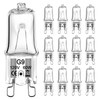 G9 Bulb 60W, 12 Pack G9 Halogen Light Bulbs 2
