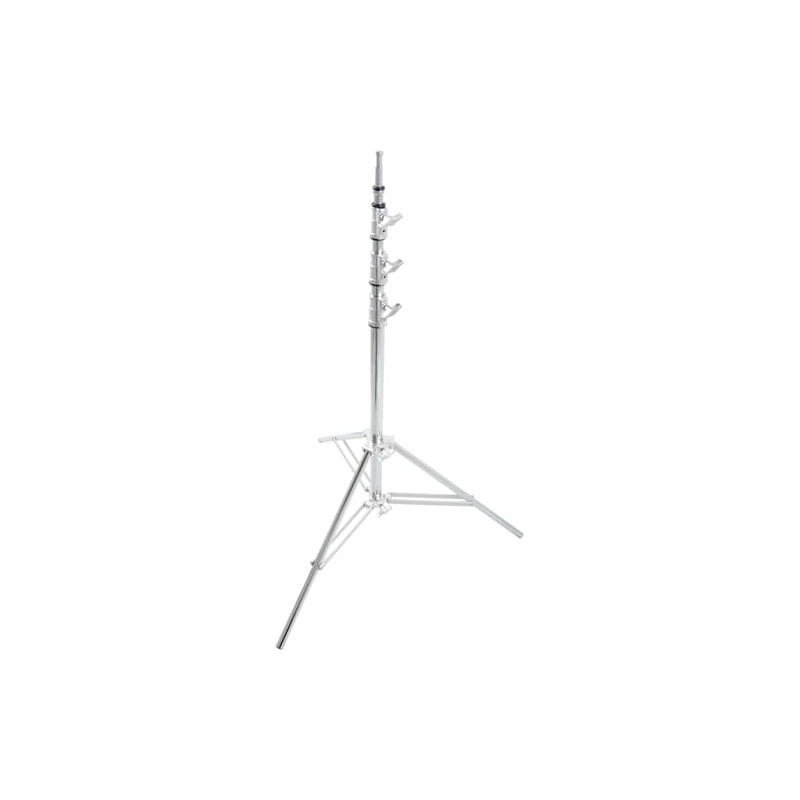 Kupo Midi-Max Baby Kit Stand, 3 Riser 4 Section Chrome