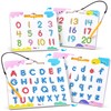 JoyCat Magnetic Letter and Number Tracing Board Set, Double Sided