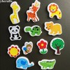 Fridge Magnet Fixed Blackboard Magnet Kindergarten Crafts Animals Flower Ocean 12 pieces GD02763 100ea