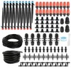 240FT Drip Irrigation Kit, Adjustable Plant Mister, Automatic Irrigation System,
