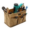Tool Pouch, Heavy Duty 16oz Waxed Canvas Tool Bag, Rectangle