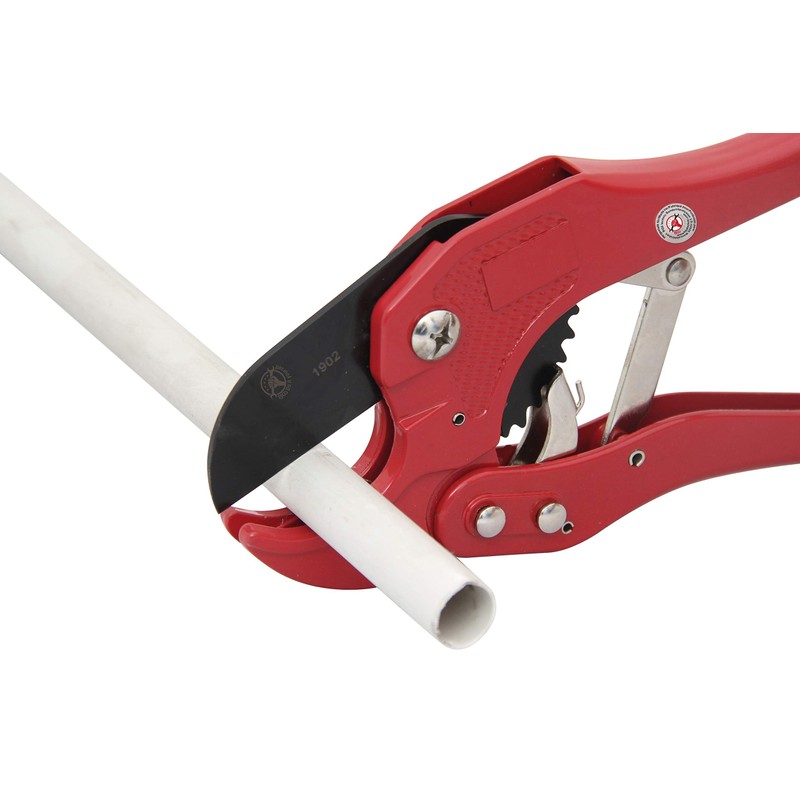 Kraftmann 1902 Hose/Pipe Cutter, Red/Silver, 5-40 mm