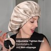 YANIBEST YANIBEST Satin Bonnet for Sleeping, Hair Bonnets for Women