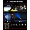 Super Bright LED Flashlight 1800000 High Lumens, Rechargeable Handheld Flashlights