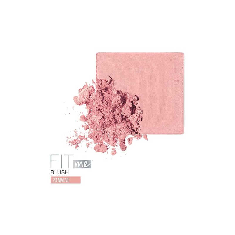 Maybelline New York Fit Me Blush, Mauve, 0.16 Ounce