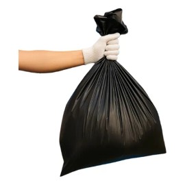 1 Kg Bolsa Negra Para Basura Ecológica 60x90                                                                                                          