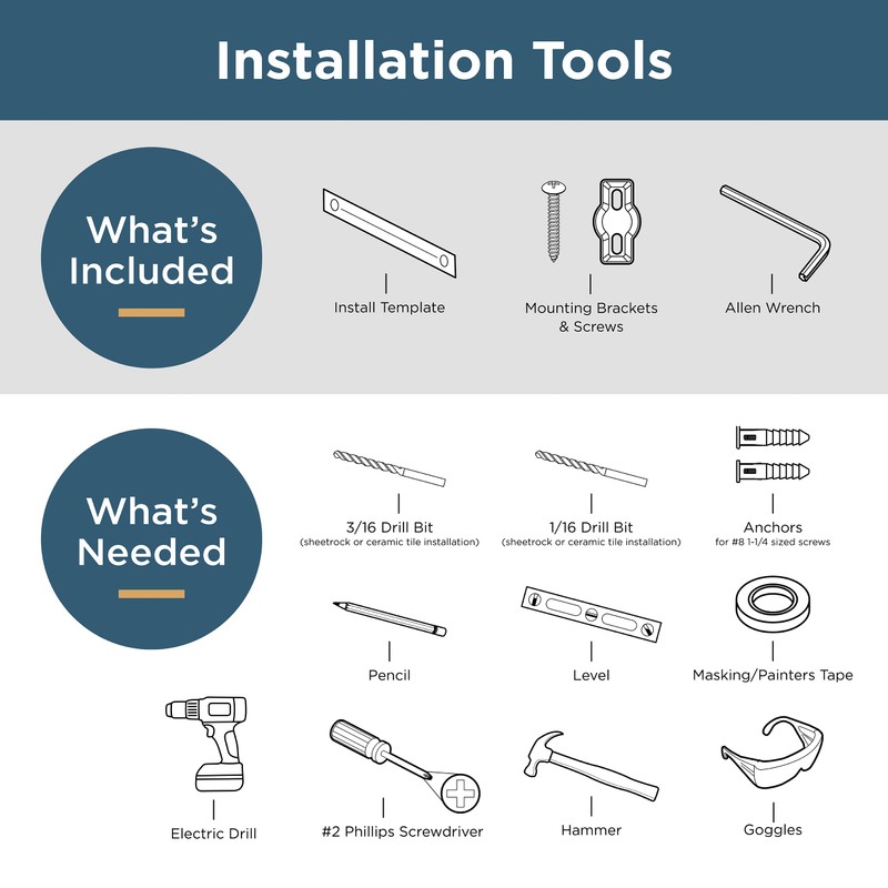 Franklin Brass Kinla 3-Piece Bathroom Set Polished Chrome 24" Towel