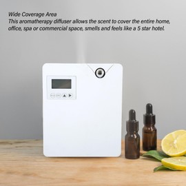 Fragrance Air Machine Large Coverage Area, Air Freshener Apartment Excellent ABS Material, Air Humidifier Low Noise Level for Essential Oils Atomization Technology (US Plug)