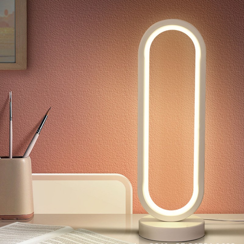 Modern Desk Lamp 3W USB Oval Dimmable Eye Care LED