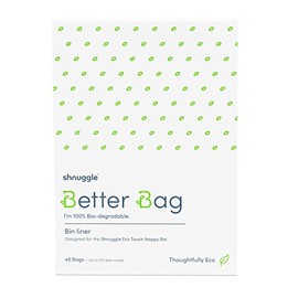 Shnuggle Better Bag Nappy Bin Liners, Green