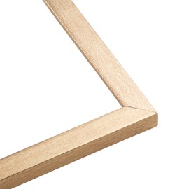 CountryArtHouse 47x13 Frame Gold Bronze Modern Solid Wood Picture Frame | 0.75 Inch Moulding Width | Includes UV Acrylic Plexiglass, Acid Free Foam Backing Board and Hanging Hardware