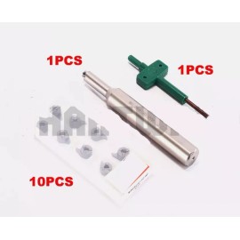 Unbranded New Indexable Turning Tool Miniature Internal Grooving + 1.5mm Grooving Inserts