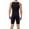 Underworks Extreme Compression Swim Bodysuit Large Black-Black