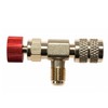 Boginity 1/4-5/16 Fluoride Safety Valve Refrigeration Equipment Fluoride Brass Safety