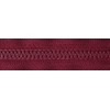 YKK Open Ended Zip, No. 527 Dark Wine, 71 cm