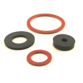 Toolzone 141pc Red Fibre and Rubber Sealing Washer Assortment