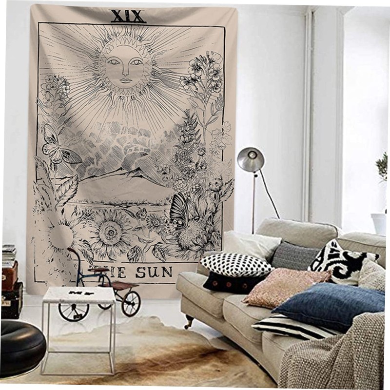 CORHAD Living Room Decor Pink Home Decor Tapestry Wall Hanging