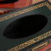 Kaxich Tissue Box Holders Antique Book Shape Paper Tissue Dispenser