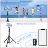 67" Phone-Tripod, Extendable Cell Phone Tripod Stand & Selfie Stick