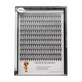 Bodermincer 20D 8-16mm To Choose Professional Makeup Individual Cluster EyeLashes Grafting Fake False Eyelashes Eyelash Extension Iindividual Eyelash Bunche (20D-10mm)