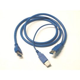 Micro SATA Cables USB 3.0 A Male Y Cable to A Female Connector Cable