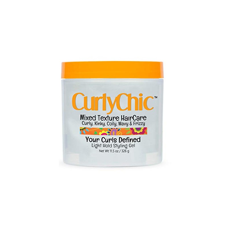 Curly Chic Bizzico Gel para Cabello Moisture, 11.5 Oz