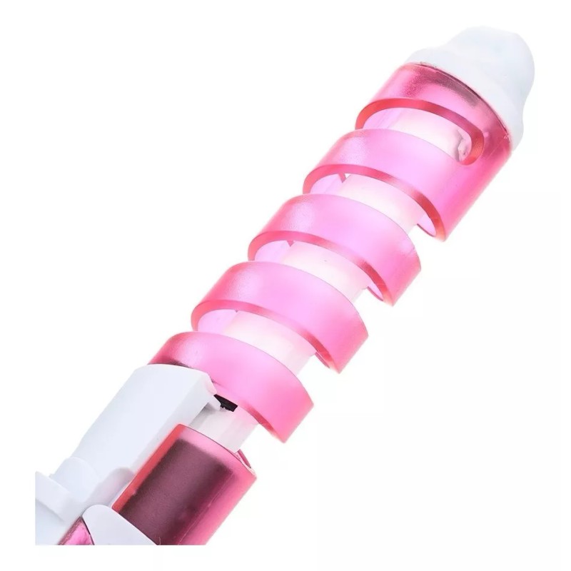 Sellatodo Rizadora Cabello Doble Espiral Ceramica Ondas Rulo Modelado