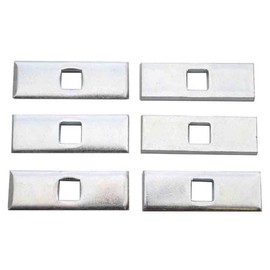 Trailer Hitch Block Plate Spacer Kit - Pack of 6 Spacers (BPK-2518SQ)