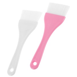 Ipetboom 2pcs Full Body Brush Set Soft Powder Makeup Brush for Face Tanning Travel Beauty Tools White Pink