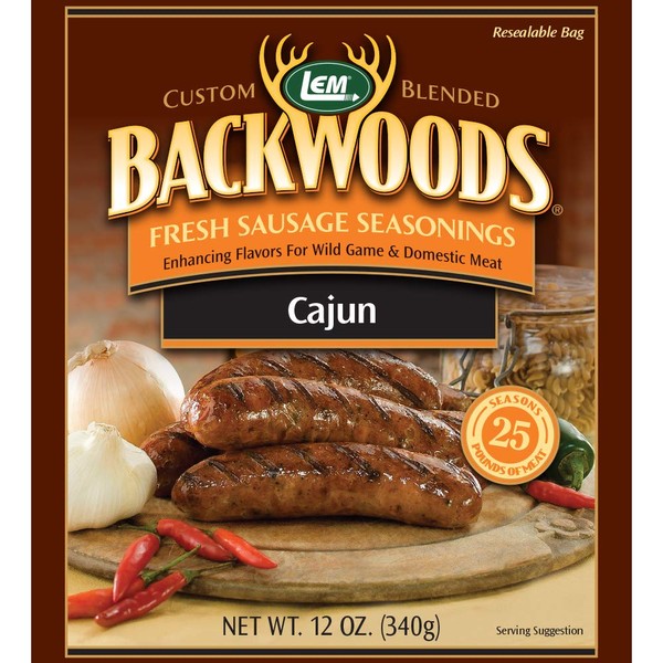 LEM Backwoods Cajun Fresh Sausage Seasoning