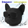 Portable Bluetooth Speaker, Bulldog Shaped Wireless Stereo Sound Music Player