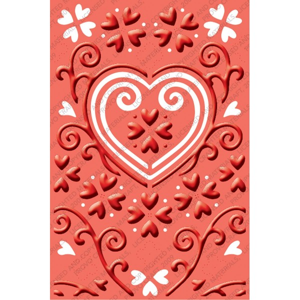 Cuttlebug Emboss Plus A2 - He Loves Me