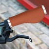 Mountain Bike Grips - PU Leather Ergonomic Scooter Grips -