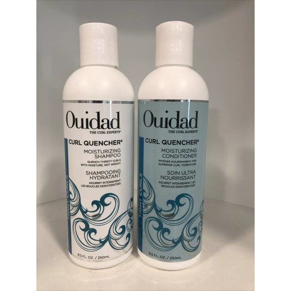 Ouidad Curl Quencher Moisturizing Shampoo & Conditioner 8.5 oz -DUO
