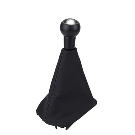 KSTE Gear Knob,Gear Lever Knob 5 Speed Shift Knob,Gaiter Gear Knob for Car,Boot Gaiter Kit for P-EUGEOT 207 307 406 C-ITROEN C3 C5